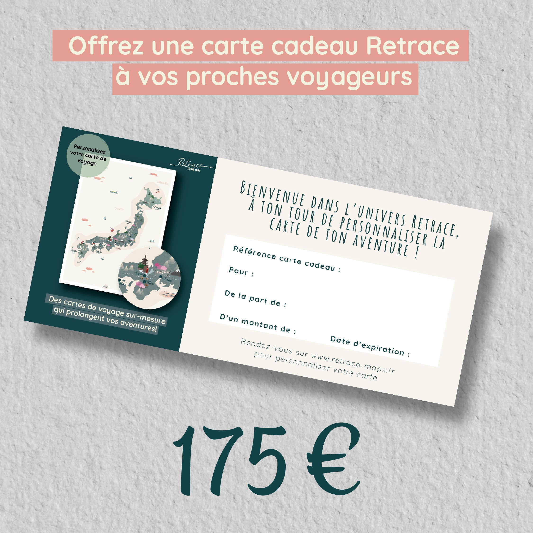 Carte cadeau Retrace