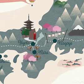 Carte personnalisée du pays de votre choix